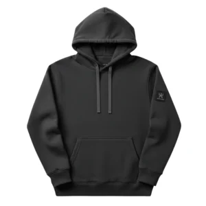 Men’s Outerwear Black Hoodie | Custom Wholesale Hoodie for Brands