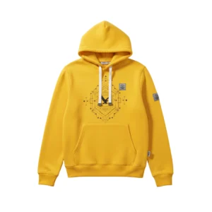 Premium Yellow Hoodie with Custom Design | Wholesale & Private Label