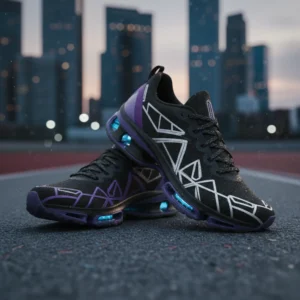 The "Midnight Nebula" Edition Model: Stealth Black & Royal Purple