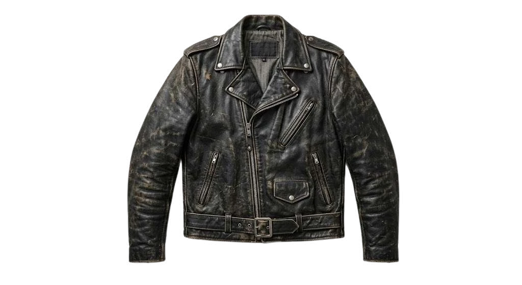 Premium Asymmetric Leather Biker Jacket — Fully Customizable