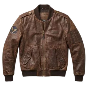 Custom Vintage Aviator Bomber Jacket — OEM & Private Label