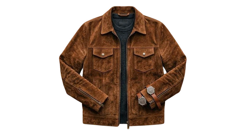 Custom Distressed Leather Biker Jacket — OEM & Private Label