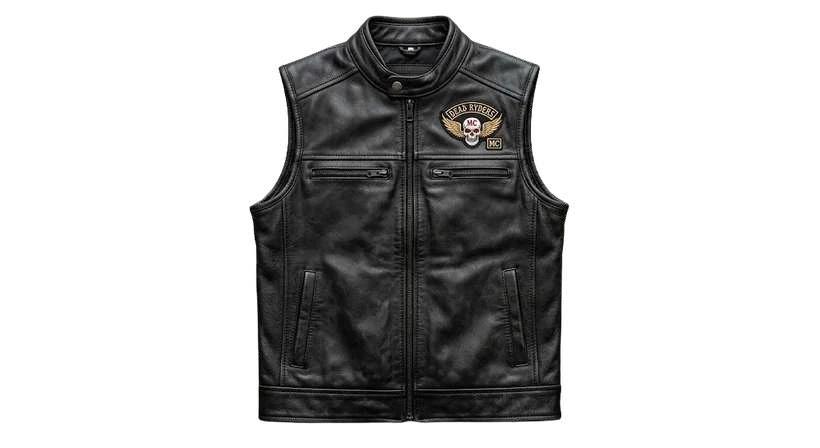 Custom Biker Club Vest — OEM & Private Label