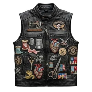 Custom Patchwork & Embroidery Vest — OEM & Private Label